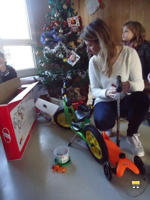 Le père Noël est passé à l’école